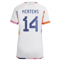 Belgia Dries Mertens #14 Vieraspaita Naiset MM-kisat 2022 Lyhythihainen